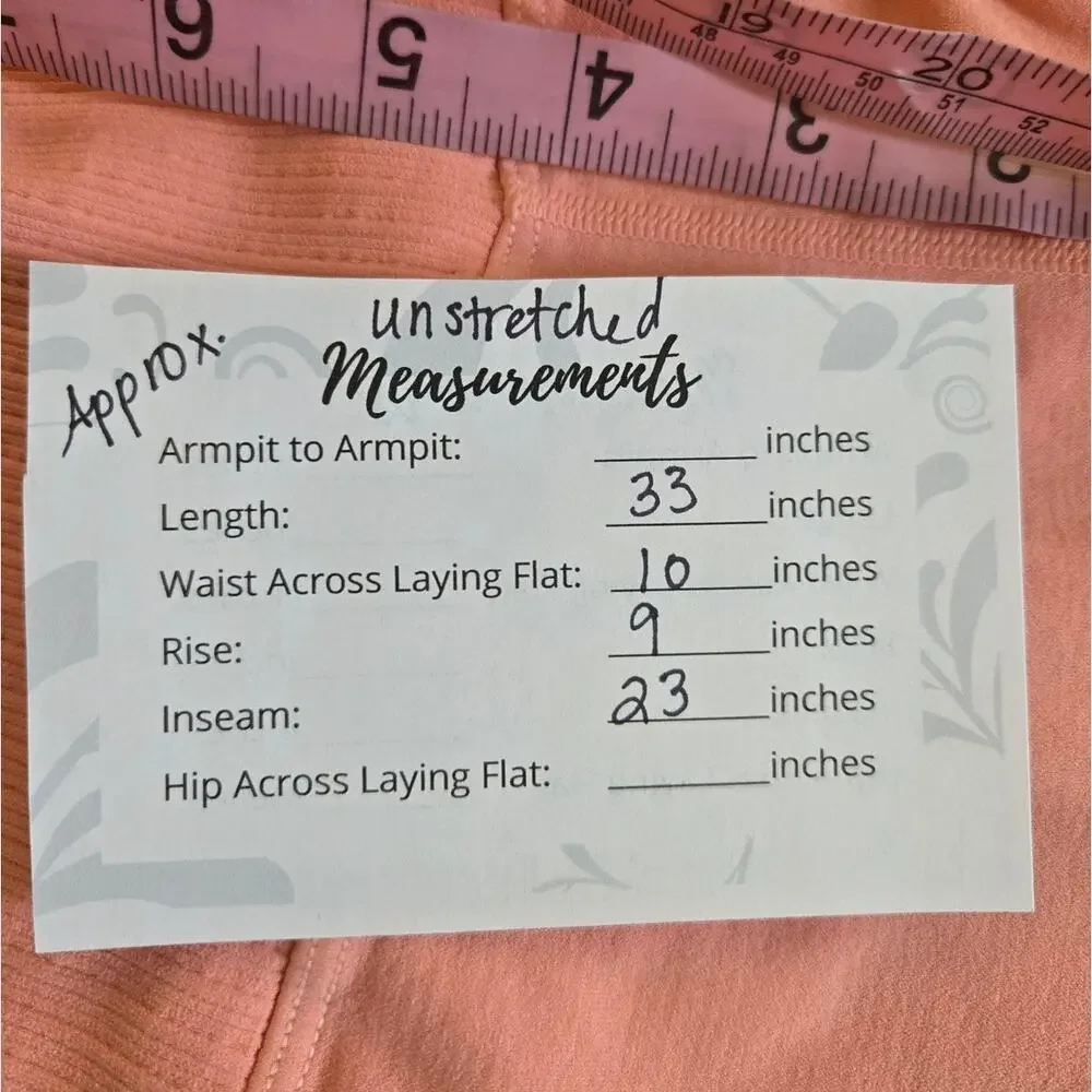 Free People Seamless Leggings Pink Size XS Coral Pink Yoga Activewear Cropped